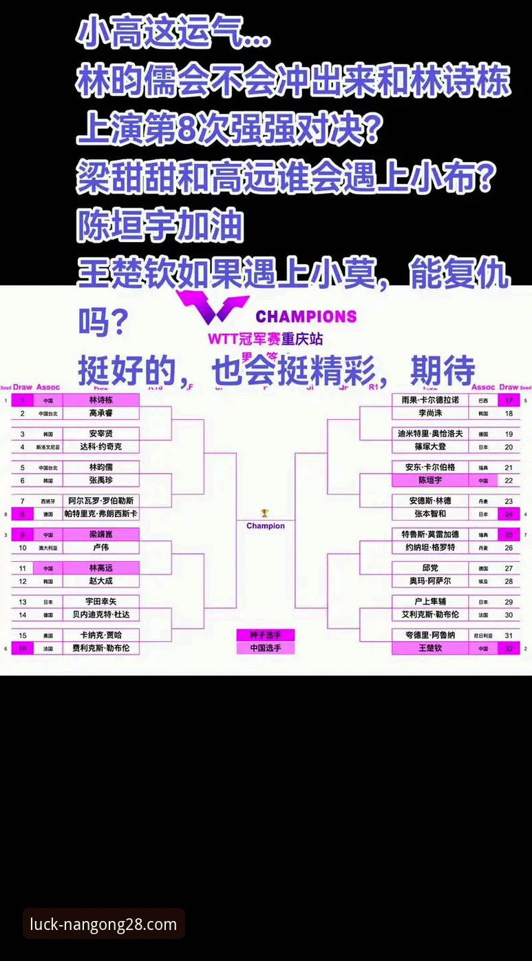 南宫28快速访问推荐 3个关键视角,深度解析WTT重庆冠军赛的青春风暴与未来启示